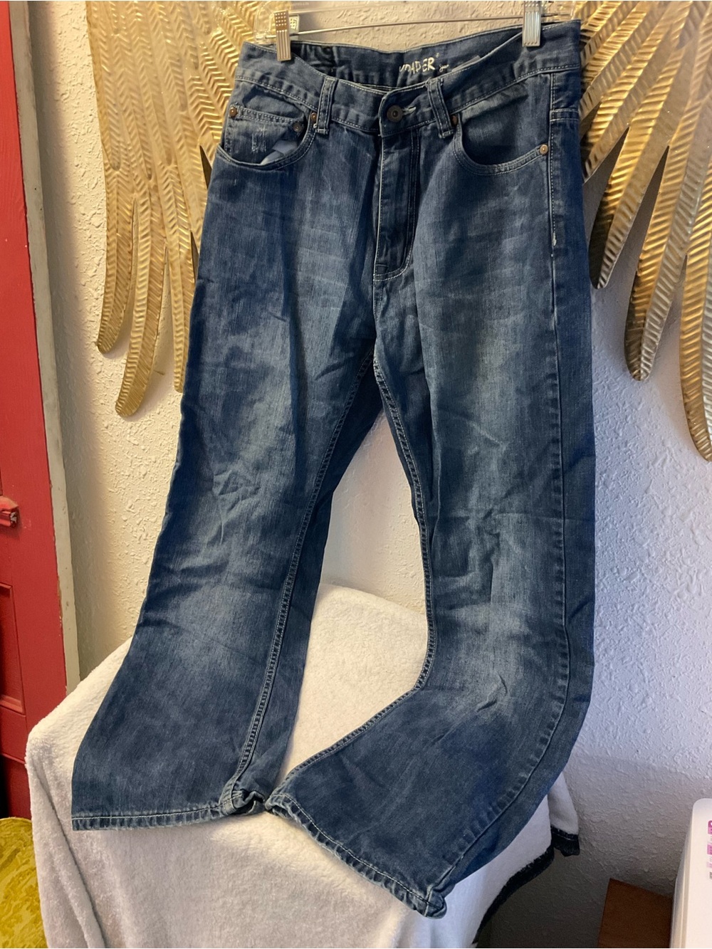 Flypaper jeans.